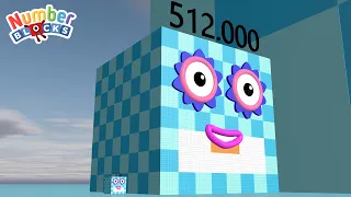 Looking for Numberblocks Step Squad NEW META 1 to 512,000,000 MILLION BIGGEST - Learn to Count