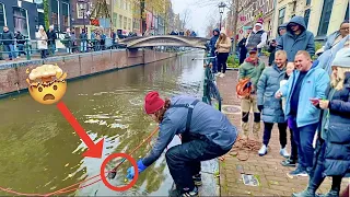 Sensational Magnet Fishing in the Heart of Amsterdam!