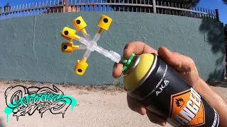 🔥 Experimenting with the SW 5 Caps Spray Paint Adapter 🔥 [ Graffiti Tool Testing ] - RESAKS