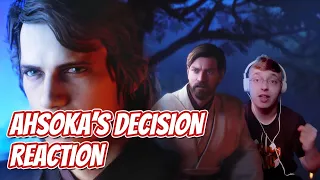 Ahsoka's Decision Reaction