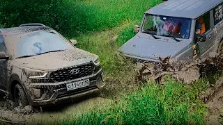 Кроссоверы Hyundai Creta, Renault Kaptur, Mazda CX5 против внедорожников Pajero, Jimny, Haval и УАЗ