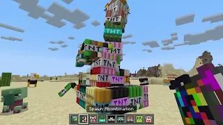 TNT Mobs ADDON in Minecraft PE