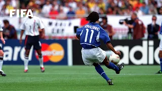 Ronaldinho goal vs England | ALL THE ANGLES | 2002 FIFA World Cup