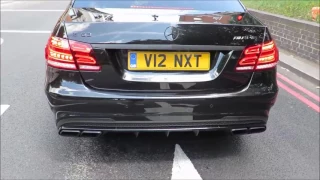 CRAZY LOUD MERCEDES BENZ E63 AMG