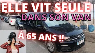 DANIELLE 65 ANS, VIT SEULE dans son VAN AMÉNAGÉ - PRESENTATION VAN #VANLIFE FEMMES NOMADES #vantour