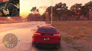 Lamborghini URUS | The Crew Motorfest (G29 Wheel Gameplay)