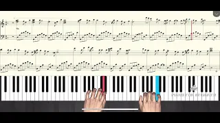 Melody of the night No 3 | piano tutorial | 夜的钢琴曲3 石进 | 钢琴教学(50% speed)