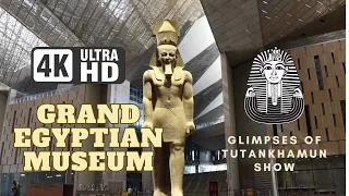 FULL Grand Egyptian museum tour 4K with Explanation and Guide /ASMR/EGYPTBLOG/TRAVELBLOG/TUTANKHAMUN