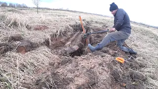 Полез туда, куда очень хотелось проехать. Не получилось, не фартануло  Коп металлолома