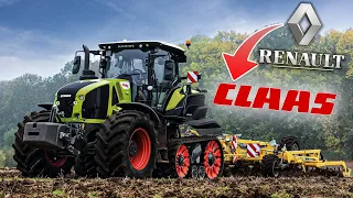 Ciągniki CLAAS - od RENAULT Agriculture po CLAAS CMATIC [Matheo780]