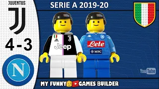 Juventus - Napoli 4-3 • Serie A 2019/20 • Sintesi 31/08/2019 • Tutti i Gol in LEGO Football