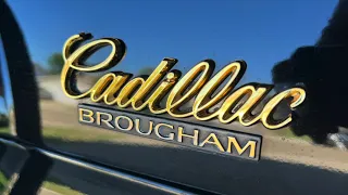 1996 Cadillac Fleetwood Brougham d'Elegance - CAR HAD SOLD - video for info only