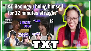 EXO-L reacts to "TXT Beomgyu being himself for 12 minutes straight" // Episode 3