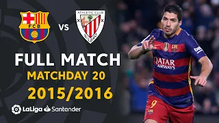 FC Barcelona vs Athletic Club (6-0) Matchday 20 2015/2016 - FULL MATCH