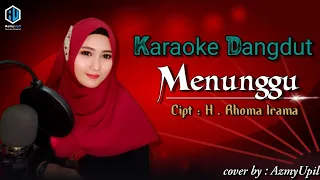 Menunggu | H. Rhoma irama | Duet karaoke Dangdut ( Lirik )