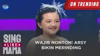 WAJIB NONTON! BIKIN MERINDING! ARSY MENYANYIKAN LAGU INI UNTUK BUNDA! |  Sing Like Mama GTV