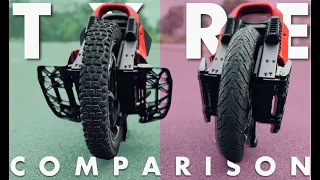Kingsong S22 Tyre comparison: Jiluer vs Pirelli