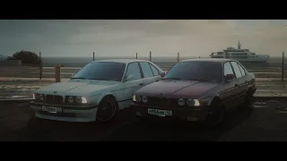 ЛИТВИНЕНКО  Оп, Мусорок // Luxury Drift // BMW E34 // GTA-5 SMOTRA RAGE