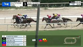 Gulfstream Park Carrera 3 - 14 de Agosto 2022