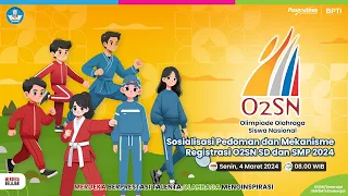 Sosialisasi O2SN Jenjang SD dan SMP Tahun 2024