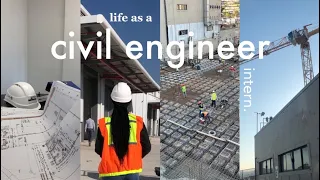 Life of a Civil Engineer | Site Engineer Intern 👷🏽‍♀️🤎🏗