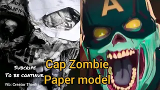 Zombie Captain America sculpture - what If...? - #avengers #whatif #captainamerica
