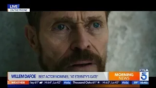 Willem Dafoe on his Best Actor Oscar Nomination for "At Eternity's Gate"