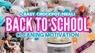 Fresh Start for the New School Year: Back-to-School Clean with Me! EXTREME CLEANING MOTIVATION