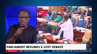 E-Levy Bill Debate – PM Express on JoyNews (20-12-21)