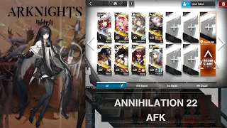 Arknights | Annihilation 22 - Decaying Wastes | AFK Guide