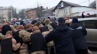 Сутичка під  Вінницяобленерго - поліція проти Нацкорпусу 8 листопада 2019 р.