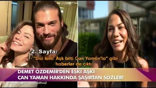 Demet Özdemir'den eski aşkı Can Yaman hakkında şaşırtan açıklama! Bensu Soral hamile mi?  #24saat