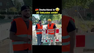 Deutschland in 18 Sekunden erklärt 😂🇩🇪 #Straßen #Deutschland #Baustelle #besttrendvideos #viral