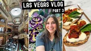 Las Vegas 2024: the Bellagio Spring Display, Caesar’s Forum Shops, and Peter Luger Steakhouse!