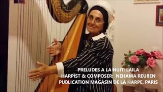 PRELUDES A LA NUIT  LEVANA & LAILA NEHAMA REUBEN HARP COMPOSER & HARPIST