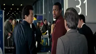 Rush hour 3 airport scene in Tamil beated by the police officer of French