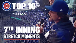 Top 10 7th Inning Stretch Moments | Cookie Monster, Eddie Vedder, Mike Ditka & More