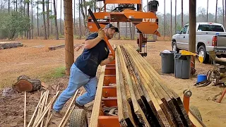 Building With a Sawmill: From Rough Lumber to a New Living Room