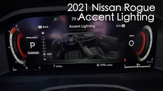 2021 Nissan Rogue-How to Adjust Accent Lighting|Nissan of Cookeville