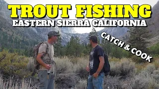 Trout Fishing the Sierras in California: Catch and Cook