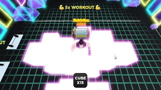 Retro Area only for 60 Million Strength on Strongman Simulator Roblox