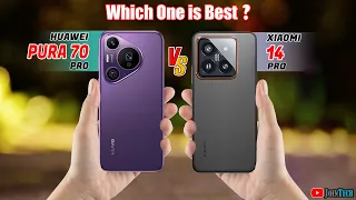 🔥 Duel High Tech! Huawei Pura 70 Pro Vs Xiaomi 14 Pro Off in a Smartphone Showdown!