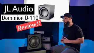 JL Audio Dominion D110 Subwoofer Review.