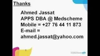 Ahmed Jassat Pro-active idea = How to Obtain a Log file using Patch 14051237