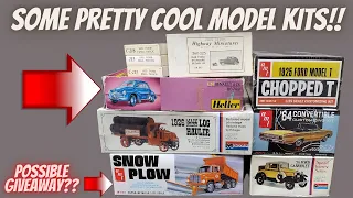 Here's a really cool model haul!! Maybe a giveaway is coming!!