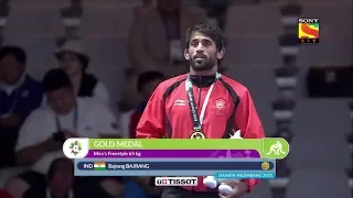 bajrang punia wins gold in asian games 2018