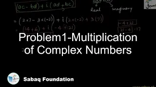 Problem1-Multiplication of Complex Numbers, Math Lecture | Sabaq.pk