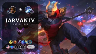 Jarvan IV Support vs Xerath - NA Master Patch 13.8