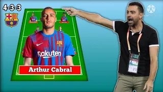 Potential line up Barcelona With Arthur Cabral under xavi Hernandez | Transfer Rumours