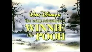 The Many Adventures Of Winnie The Pooh 25th Anniversary trailer (Now Available version)